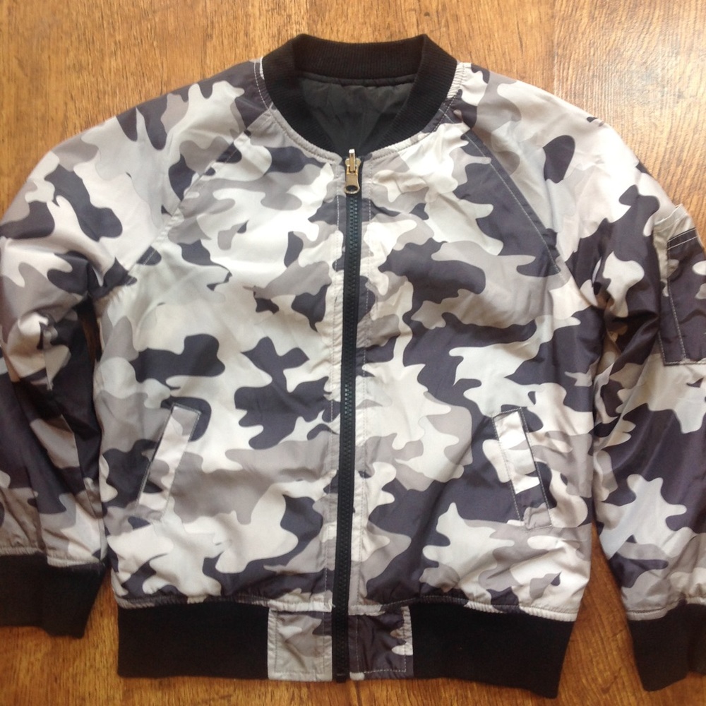 Little Boys reversible bomber jacket